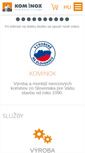 Mobile Screenshot of kominox.sk