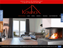 Tablet Screenshot of kominox.pl